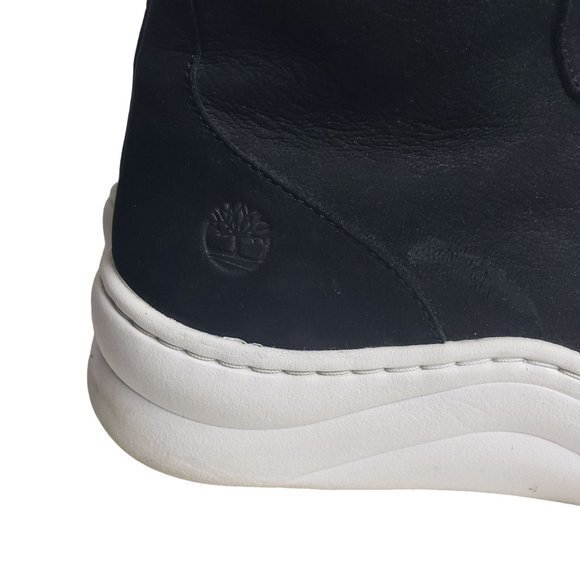 Timberland Womens Size 9.5 Black / White Ruby Ann Sneaker Boots Lace Front - Picture 3 of 11